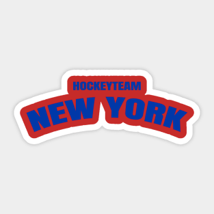 hockeyteam new york Sticker